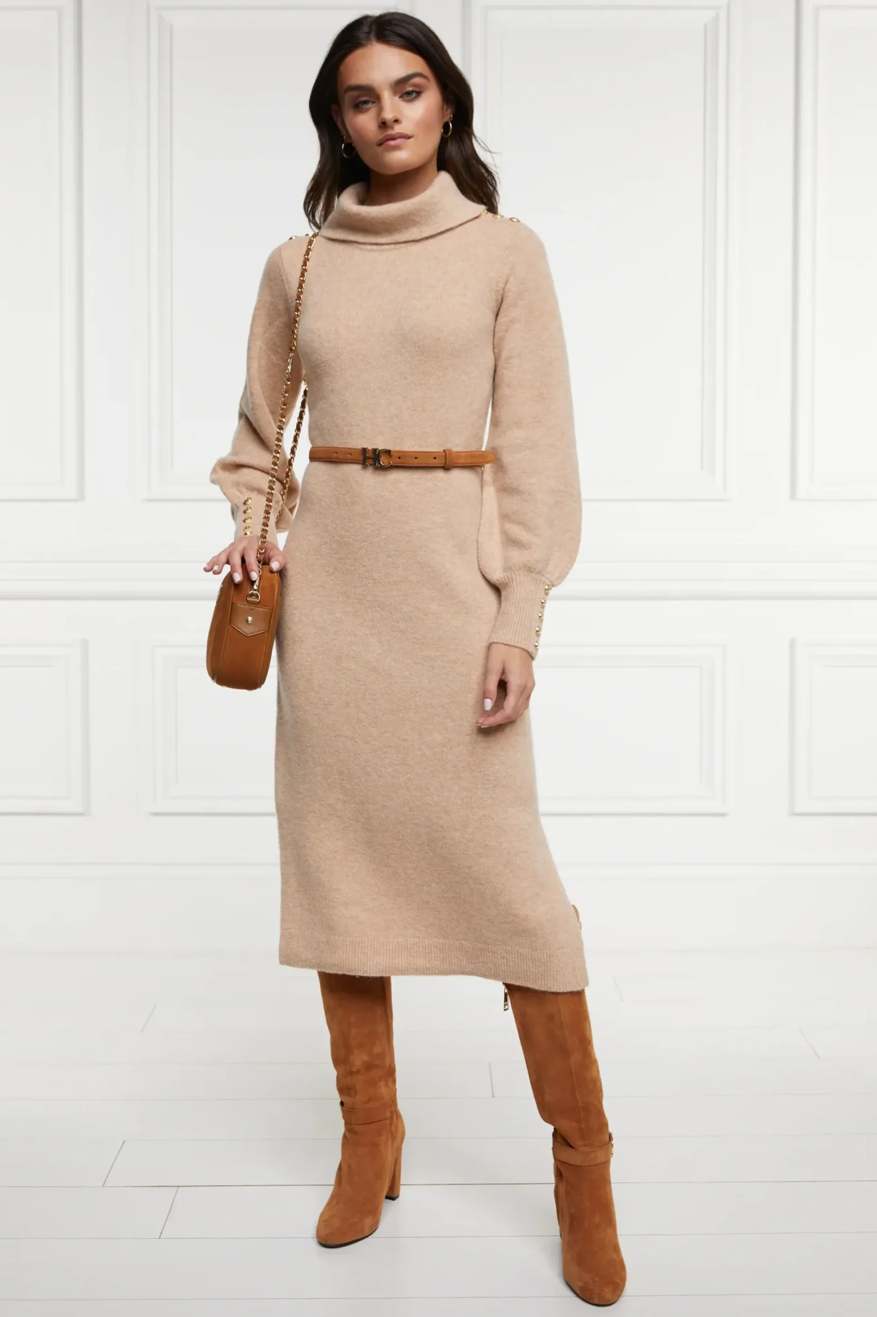 Berkeley Roll Neck Dress