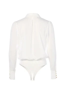 Cupro Shirt Bodysuit