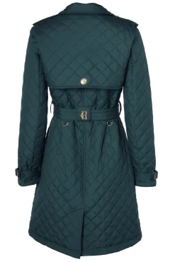 Enstone Quilted Trench Coat