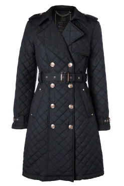 Enstone Quilted Trench Coat