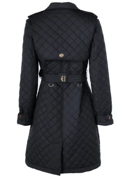 Enstone Quilted Trench Coat