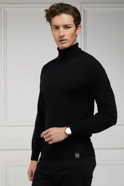 Fine Roll Neck Knit