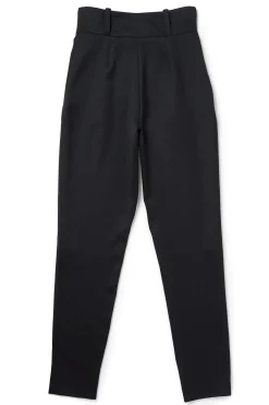 High Waisted Peg Trouser