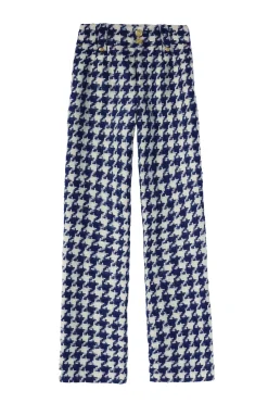 High Waisted Straight Trouser