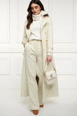 High Waisted Straight Trouser