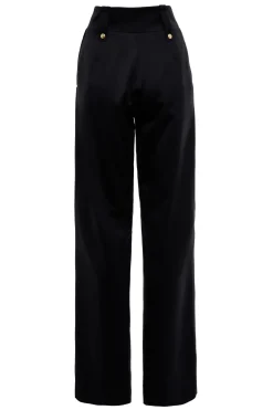 High Waisted Straight Trouser