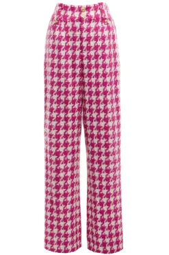 High Waisted Straight Trouser