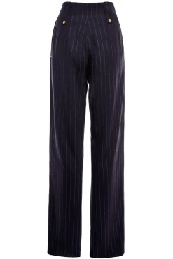 High Waisted Straight Trouser