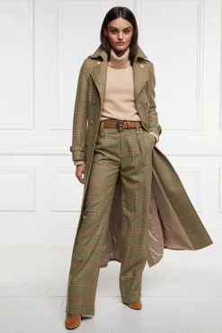 High Waisted Straight Trouser