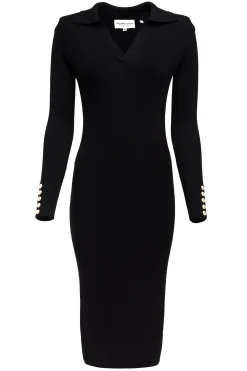 Knitted Shirt Dress