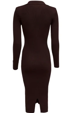 Knitted Shirt Dress