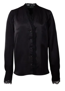 Lace V-Neck Blouse