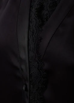 Lace V-Neck Blouse