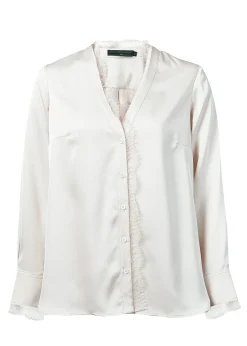 Lace V-Neck Blouse