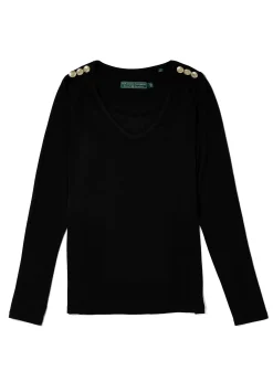 Long Sleeve V-Neck Tee