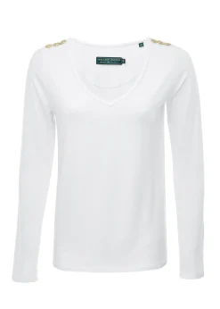 Long Sleeve V-Neck Tee