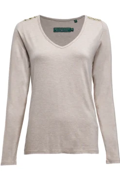 Long Sleeve V-Neck Tee