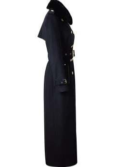 Marlborough Shearling Trench Coat