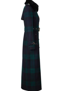Marlborough Shearling Trench Coat