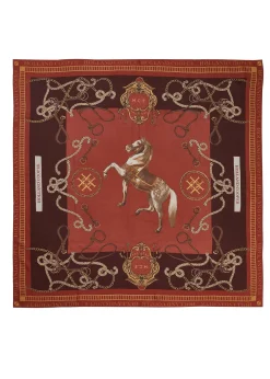 Regal Horse Silk Scarf