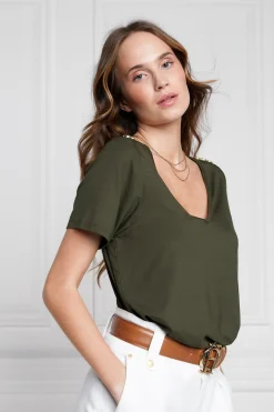 Relax Fit V-Neck Tee
