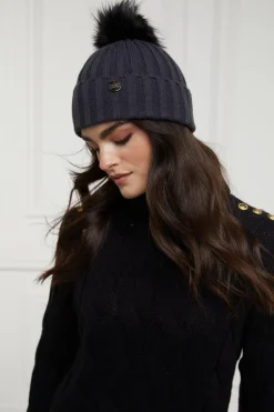 Rib Bobble Hat
