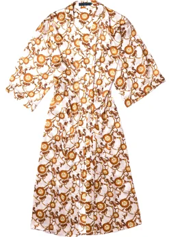 Silk Full Length Dressing Gown