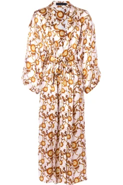 Silk Full Length Dressing Gown