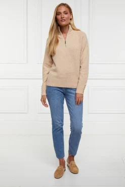 Tori Half Zip Knit