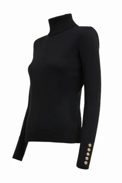 Victoria Cashmere Roll Neck