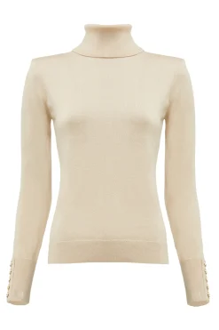 Victoria Cashmere Roll Neck